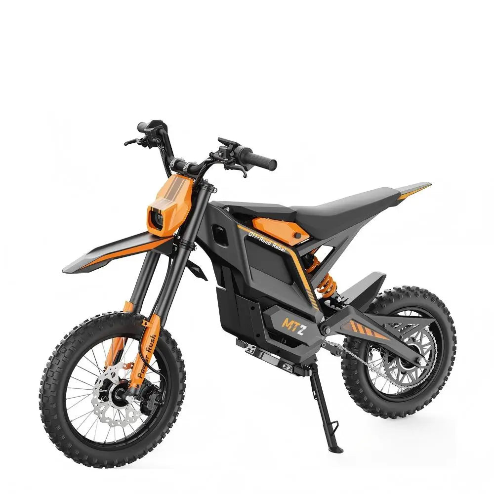 iScooter MT2 E-Motorcycle 48V 22.5Ah 56-72km 3000W 60km/h Hydraulic Brake Dual hydraulic suspension With NFC 14"+12" Off-road Tires Electric bike