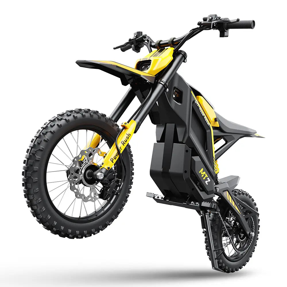 iScooter MT2 E-Motorcycle 48V 22.5Ah 56-72km 3000W 60km/h Hydraulic Brake Dual hydraulic suspension With NFC 14"+12" Off-road Tires Electric bike