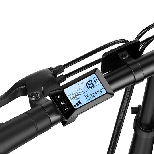 iScooter U4 Foldable E-bike 36V 10.4Ah Battery 55-90km Range 250W Motor 25km/h Speed Front suspension 16" Tires City Electric bicycle.