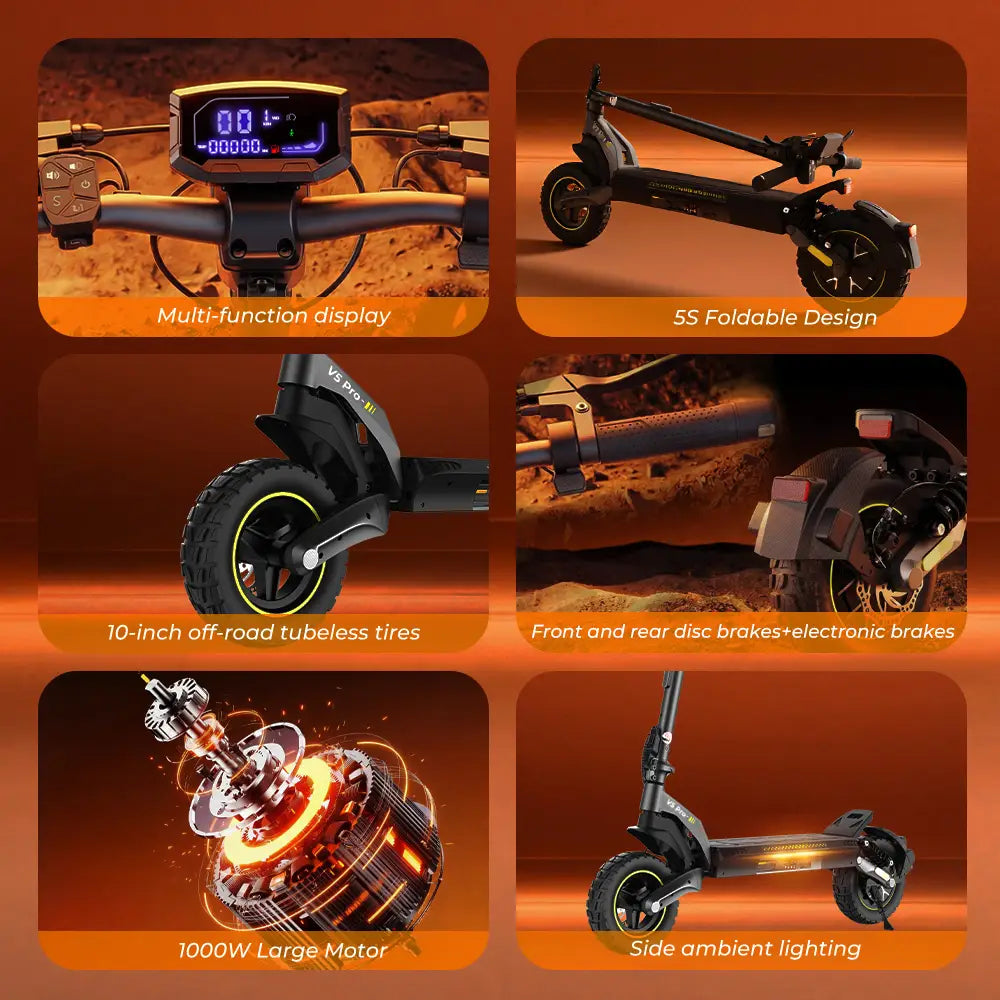 iScooter V5 Pro DE-ABE E-scooter