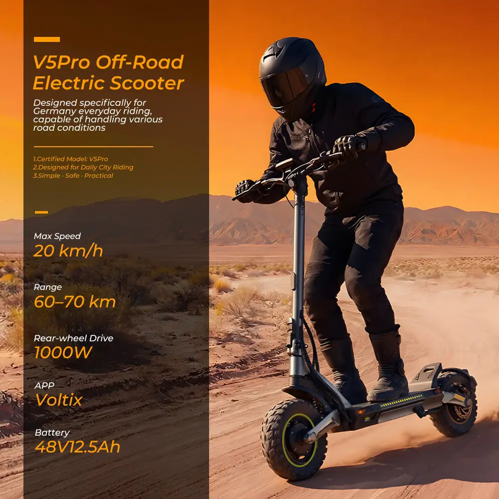 iScooter V5 Pro DE-ABE E-scooter