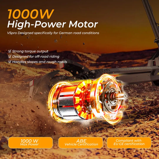 iScooter V5 Pro DE-ABE E-scooter