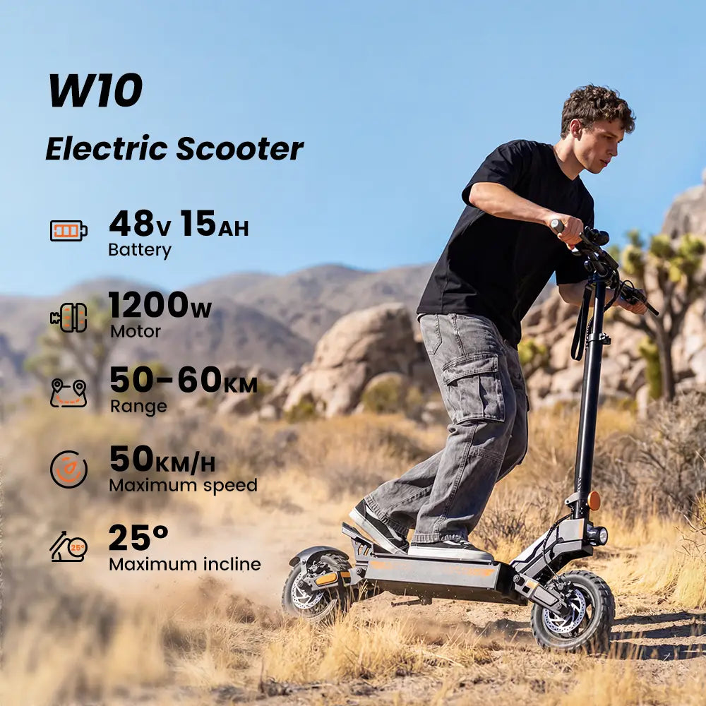 iScooter W10 Off-Road Electric Scooter