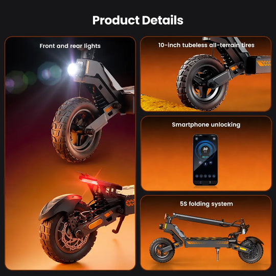 iScooter W10 Off-Road Electric Scooter