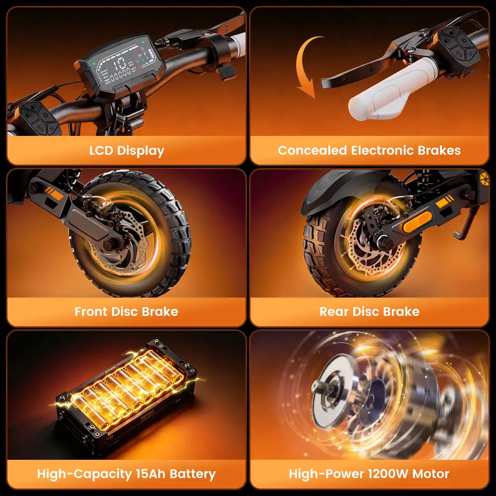 iScooter W10 Off-Road Electric Scooter