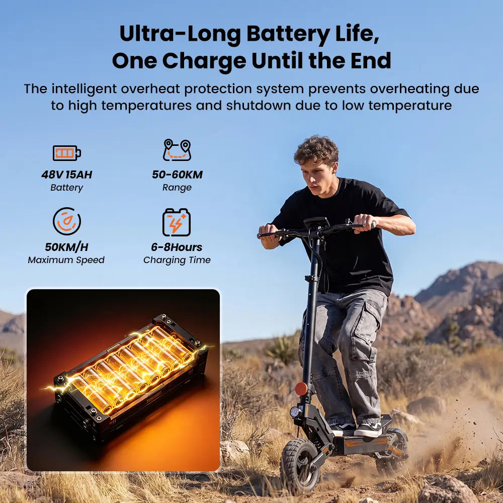 iScooter W10 Off-Road Electric Scooter