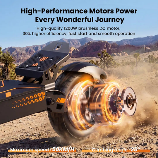 iScooter W10 Off-Road Electric Scooter