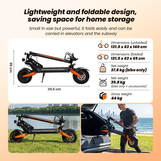 iScooter W12 Dual Motor All-Terrain Electric Scooter