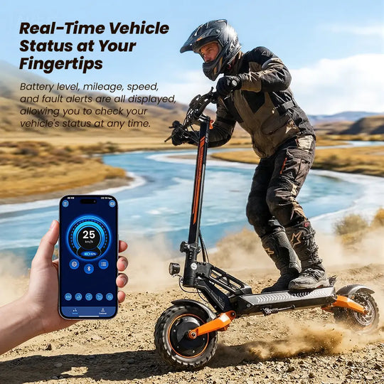 iScooter W12 Dual Motor All-Terrain Electric Scooter