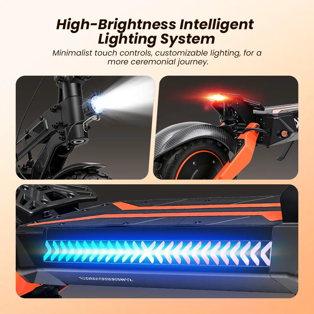 iScooter W12 Dual Motor All-Terrain Electric Scooter