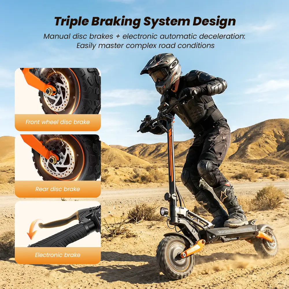 iScooter W12 Dual Motor All-Terrain Electric Scooter