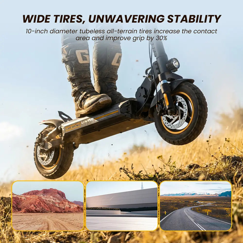 iScooter W9 Air Electric Scooter 48V 10Ah Battery 30-40km Range 800W Motor 40km/h Max speed Double suspension 10" Off-road Tires Aldult E-Scooter