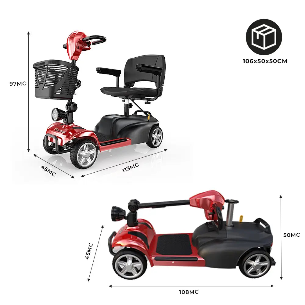 iScooter X02 Four-wheel mobility scooter