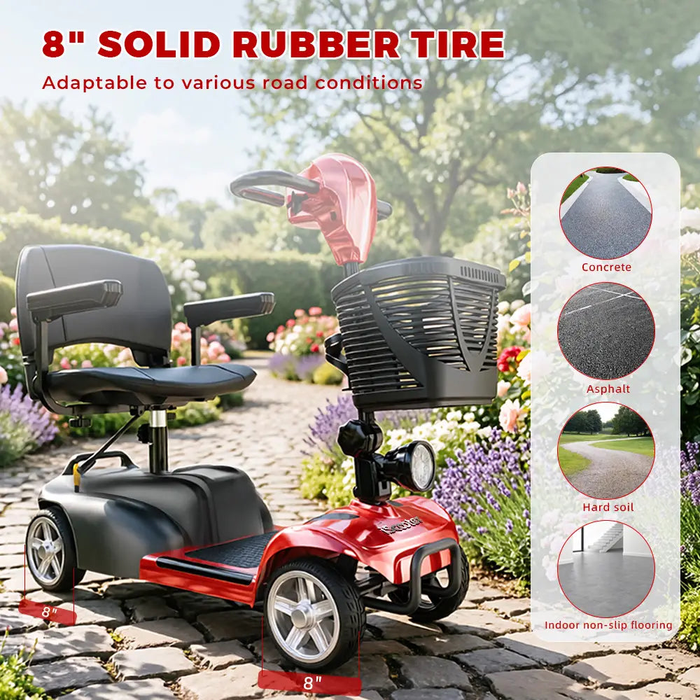 iScooter X02 Four-wheel mobility scooter