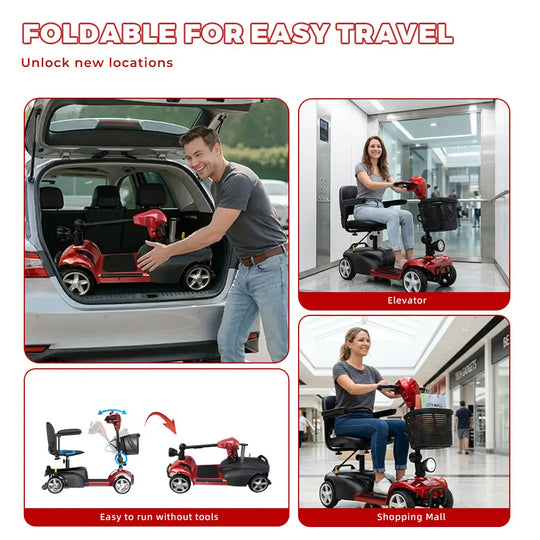 iScooter X02 Four-wheel mobility scooter