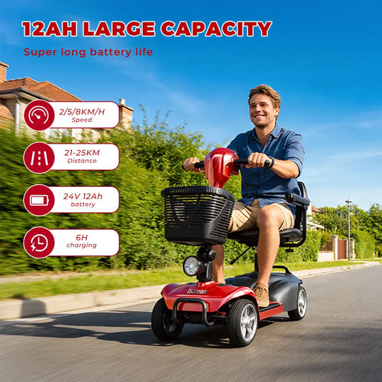 iScooter X02 Four-wheel mobility scooter