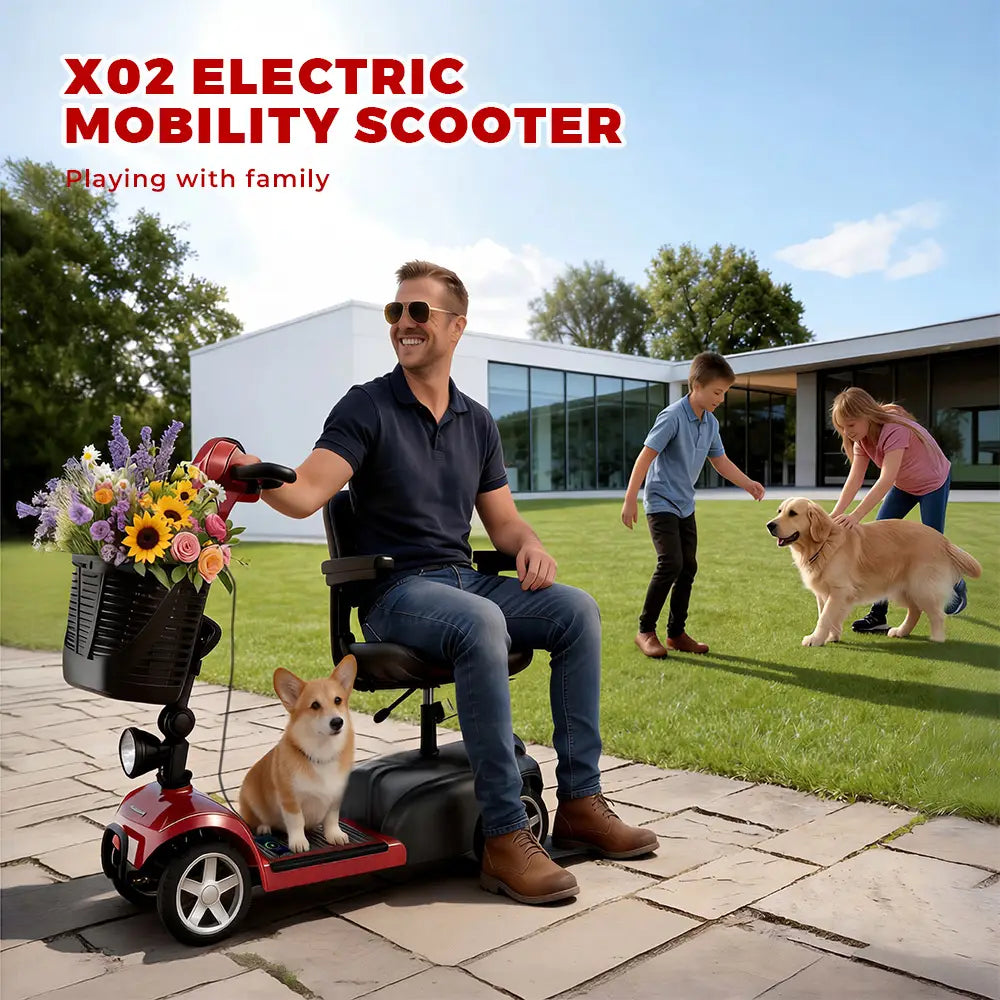 iScooter X02 Four-wheel mobility scooter