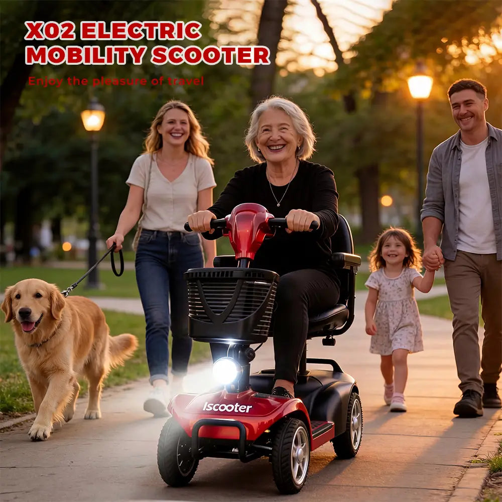 iScooter X02 Four-wheel mobility scooter