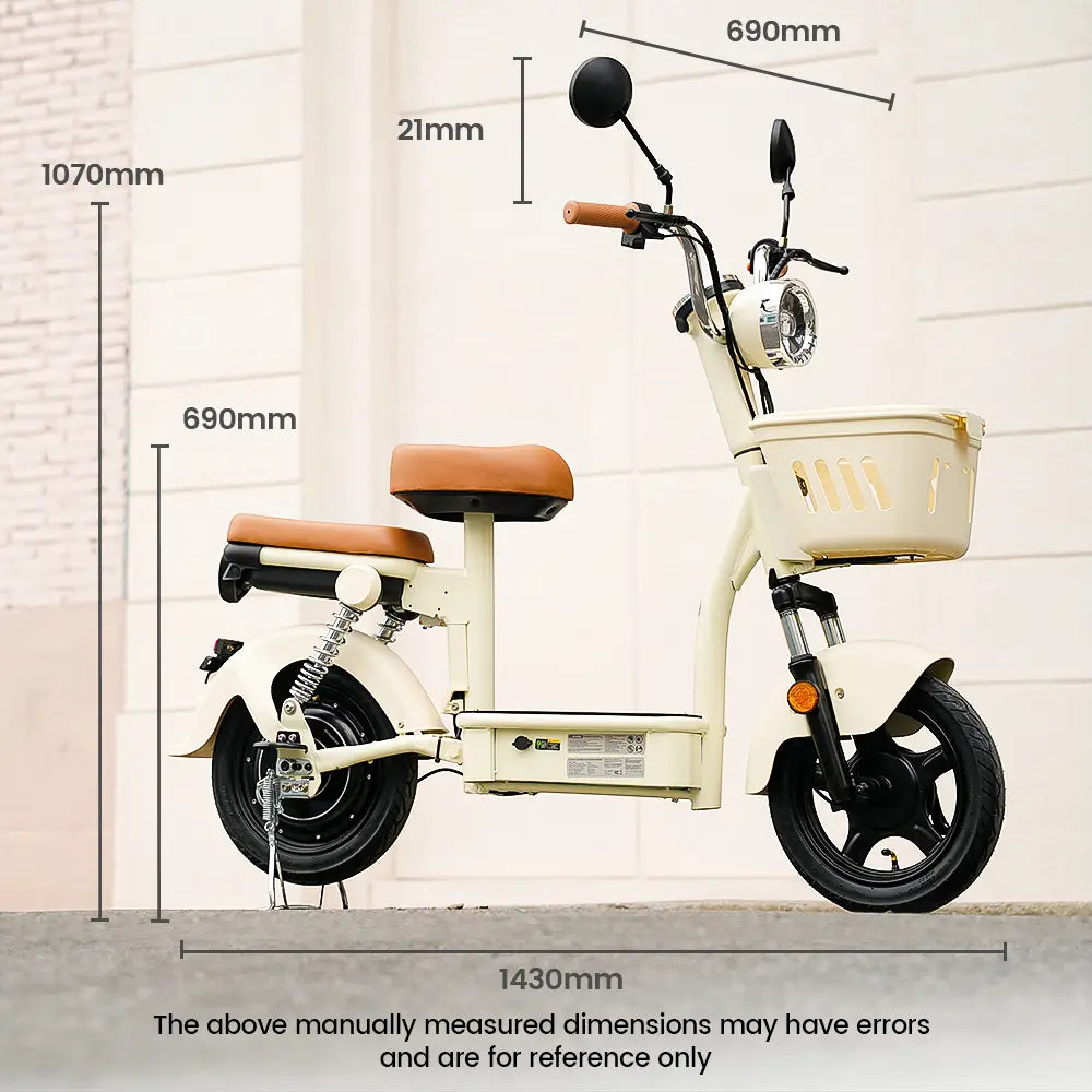 iScooter Y16 Seated Electric Scooter Light commuting
