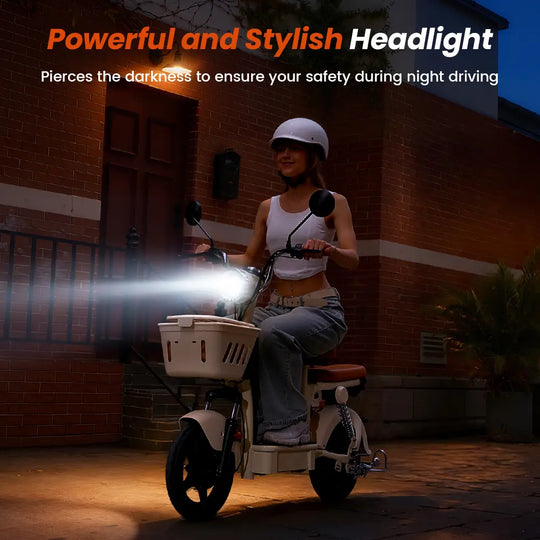 iScooter Y16 Seated Electric Scooter Light commuting