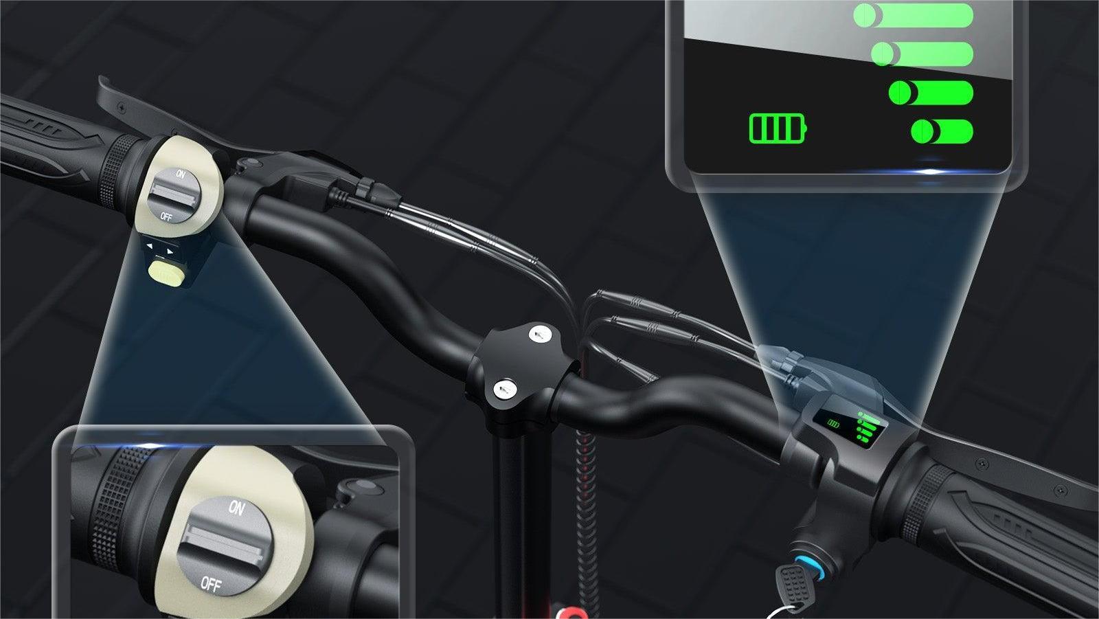 iScooter i12 500W Electric Scooter 12Inch 36v7.5ah Foldable Escooter Electric Scooters 30-35Km Range 25Km/h Speed With Basket