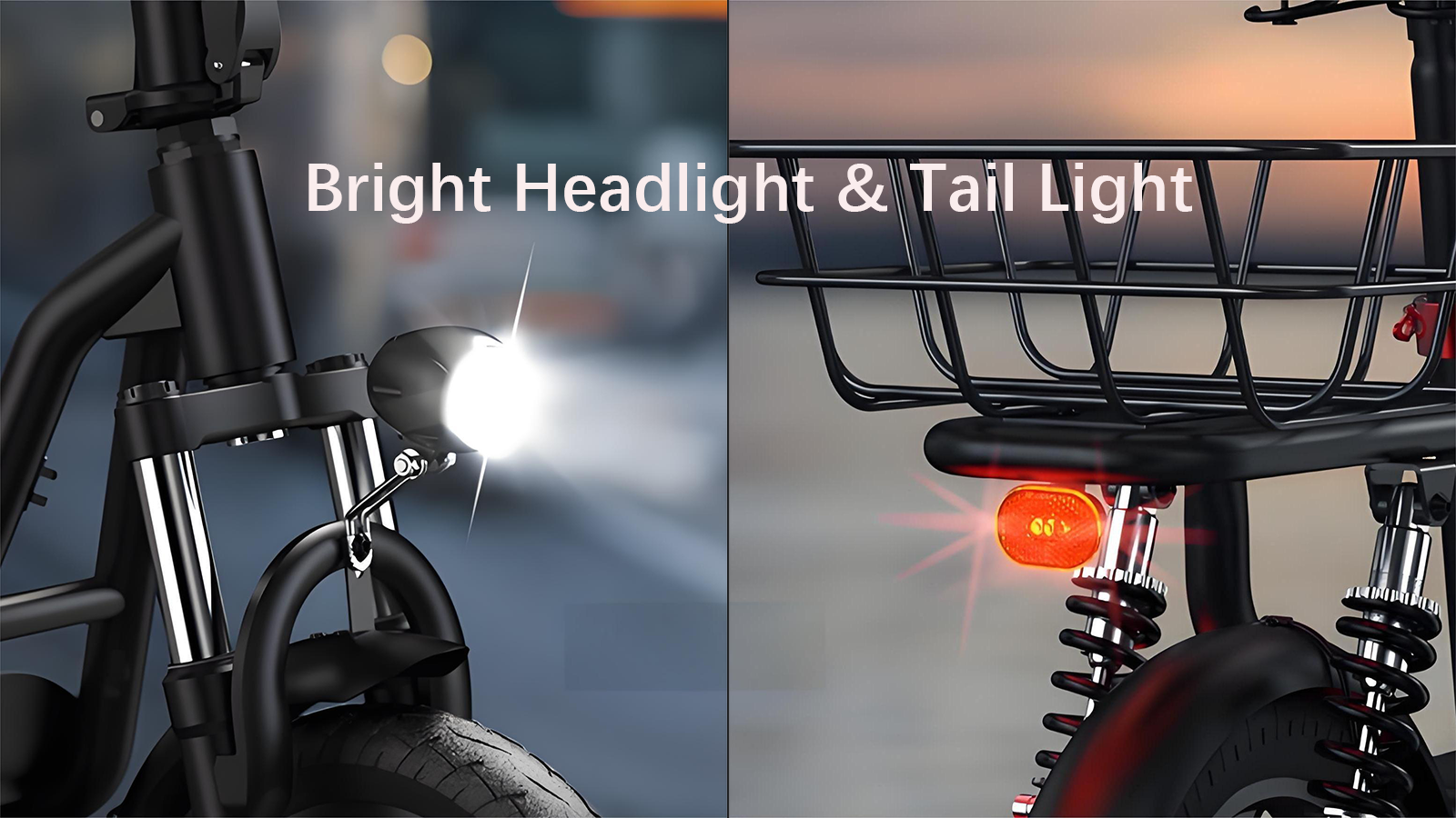 iScooter i12 500W Electric Scooter 12Inch 36v7.5ah Foldable Escooter Electric Scooters 30-35Km Range 25Km/h Speed With Basket