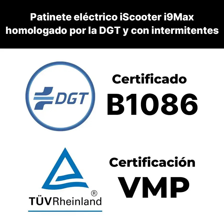 iScooter i9 Max (ES-VMP) Electric Scooter