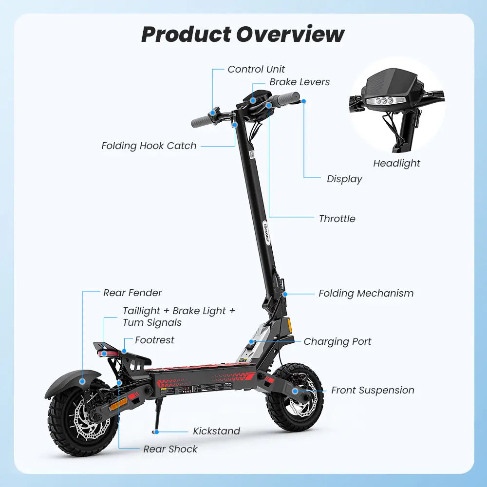 iScooter iF1 Off-Road Electric Scooter