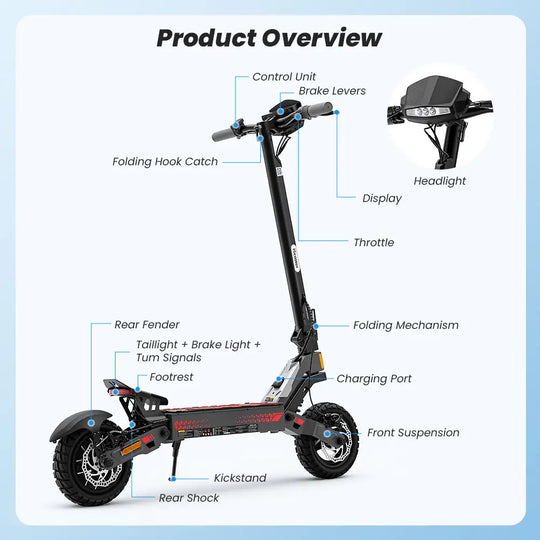 iScooter iF1 Off-Road Electric Scooter