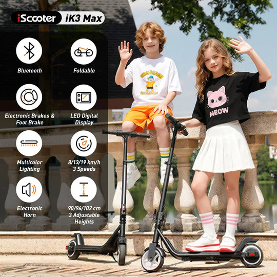 iScooter iK3 Max Kids Electric Scooter