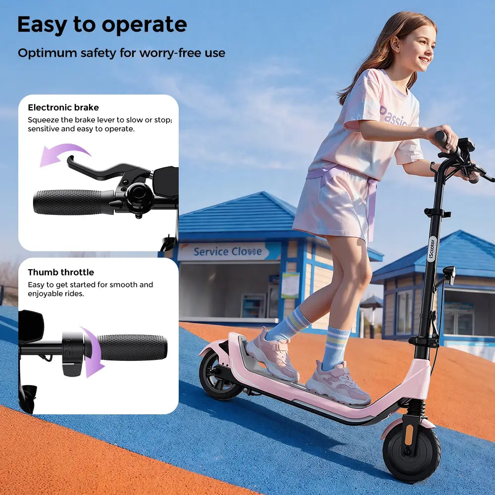 iScooter iK5LR Kids Electric Scooter