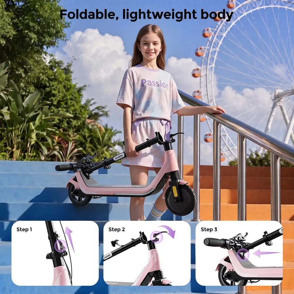 iScooter iK5LR Kids Electric Scooter