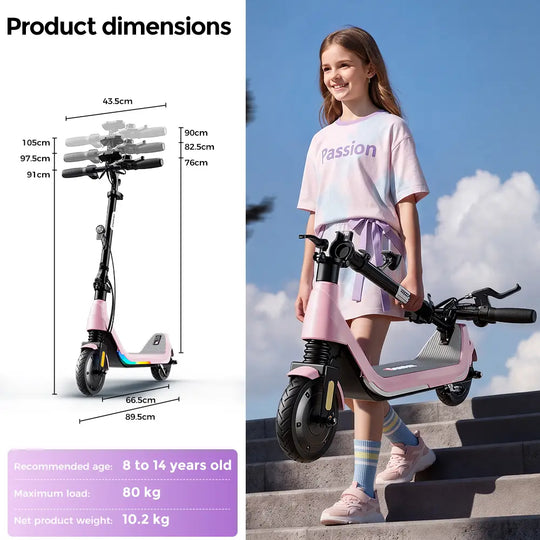 iScooter iK5LR Kids Electric Scooter