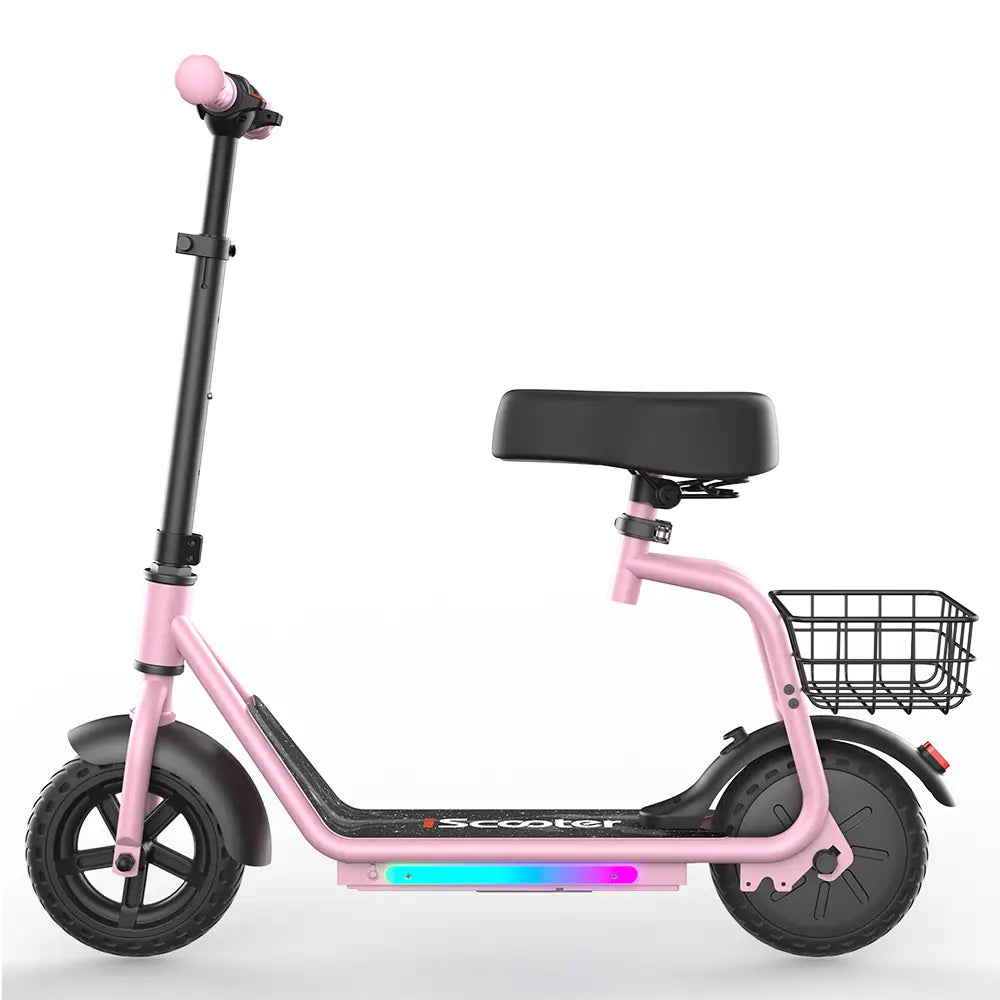 iScooter iK7 Kids Electric Scooter With seat