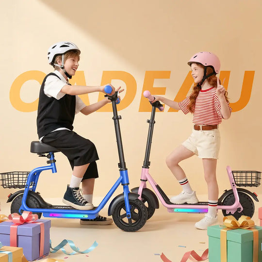 iScooter iK7 Kids Electric Scooter With seat