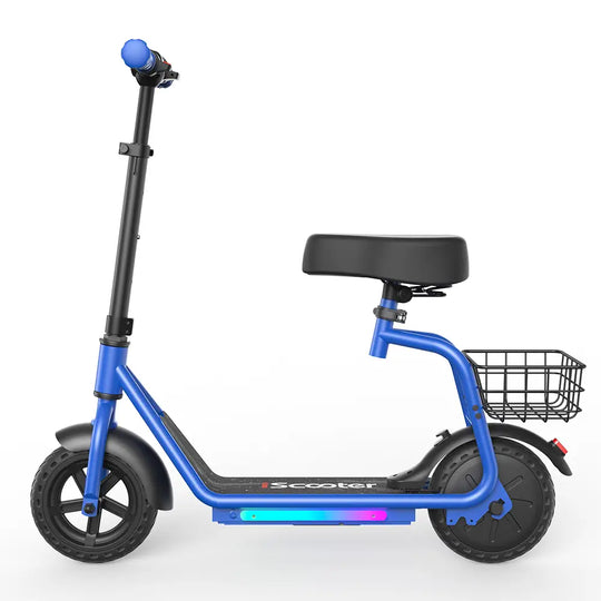 iScooter iK7 Kids Electric Scooter With seat