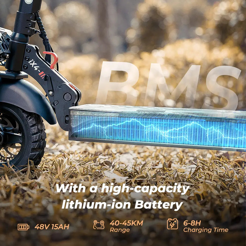 iScooter iX4 800W Off-Road Electric Scooter 45km/h
