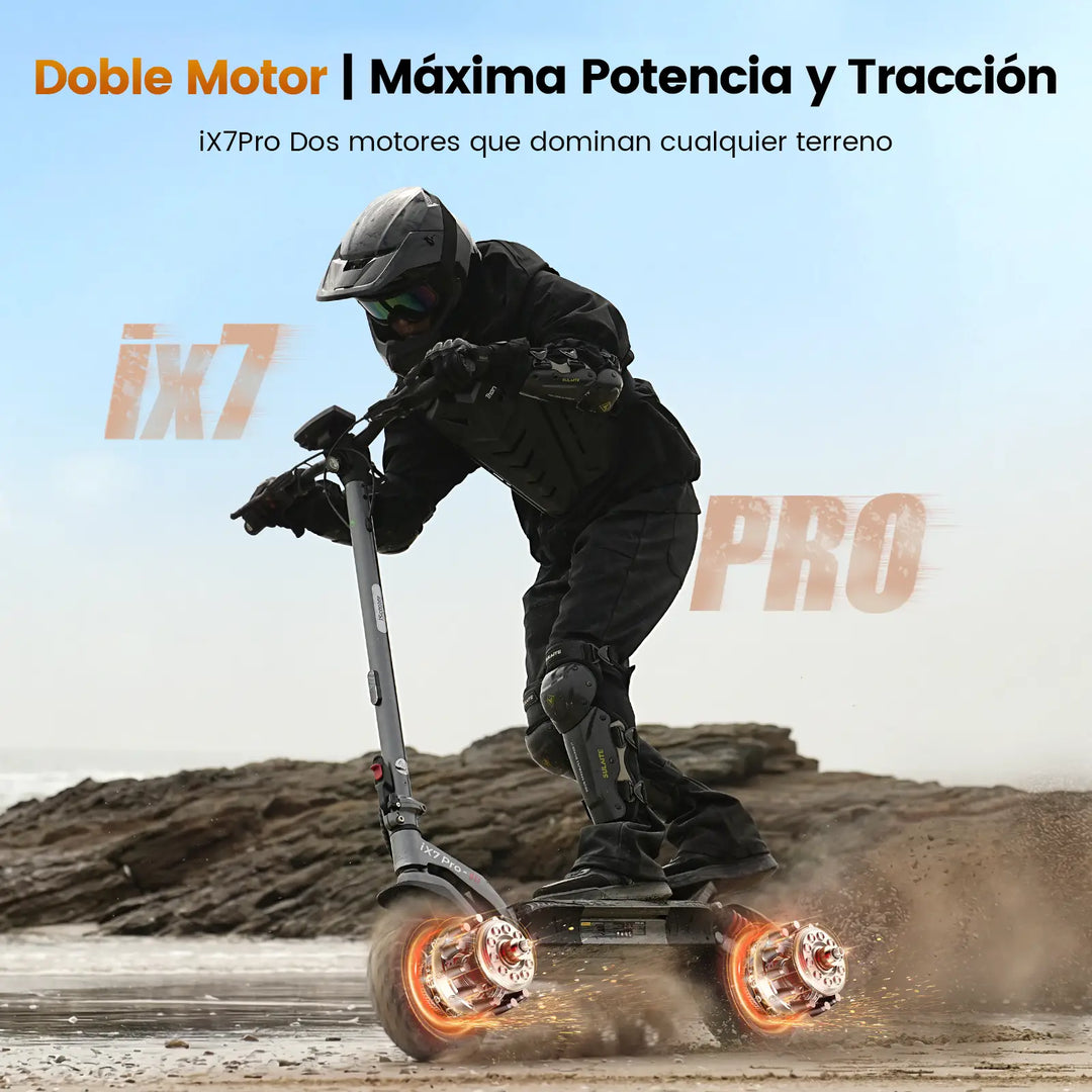 iScooter iX7 Pro (ES-VMP) 500W*2 Dual motors E-Scooter