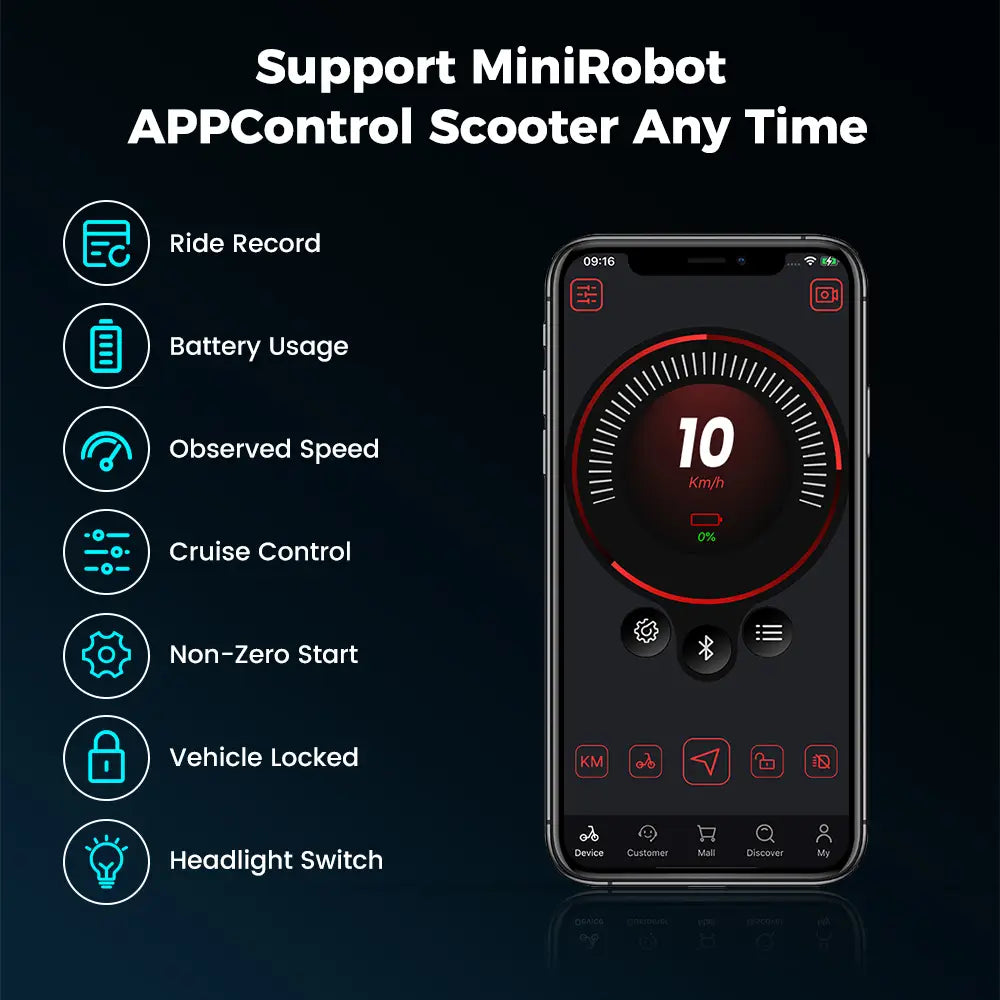 iScooter iX3 800W Off-Road Electric Scooter 40km/h