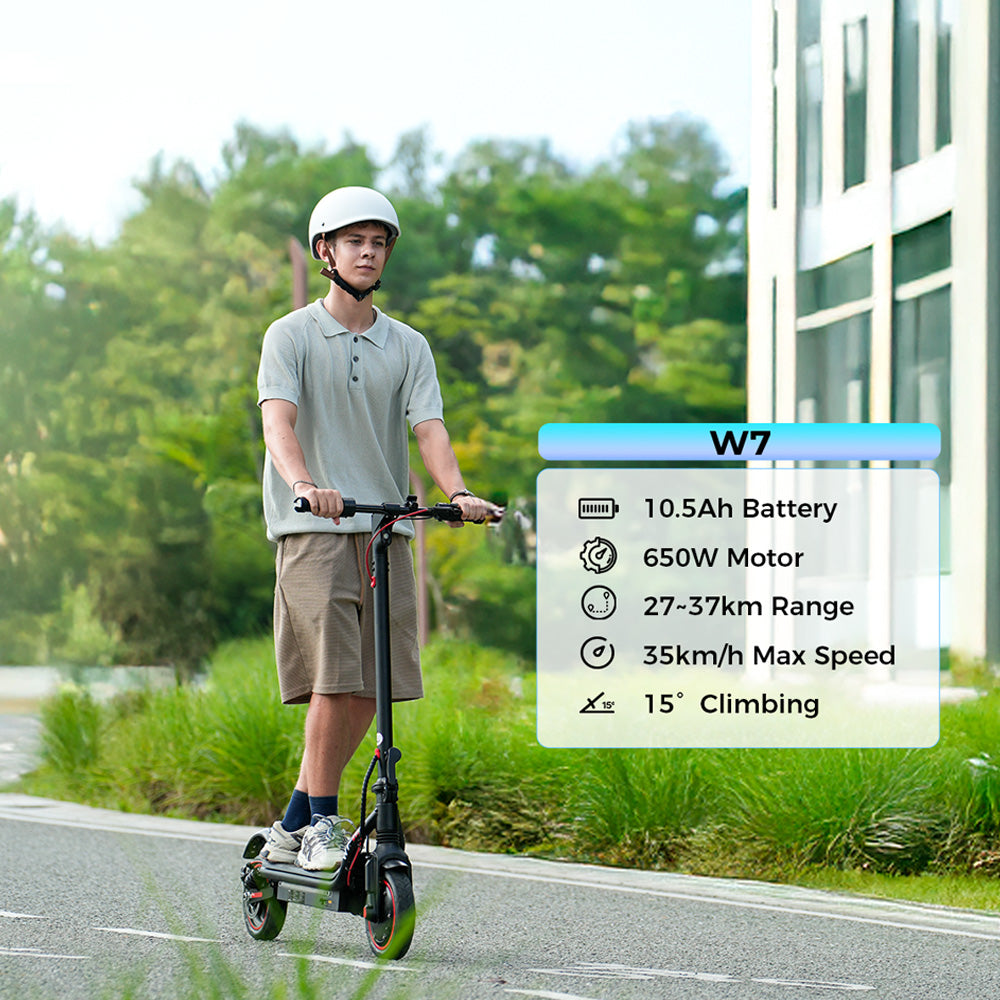 iScooter w7 Urban Commuting Electric Scooter 37km